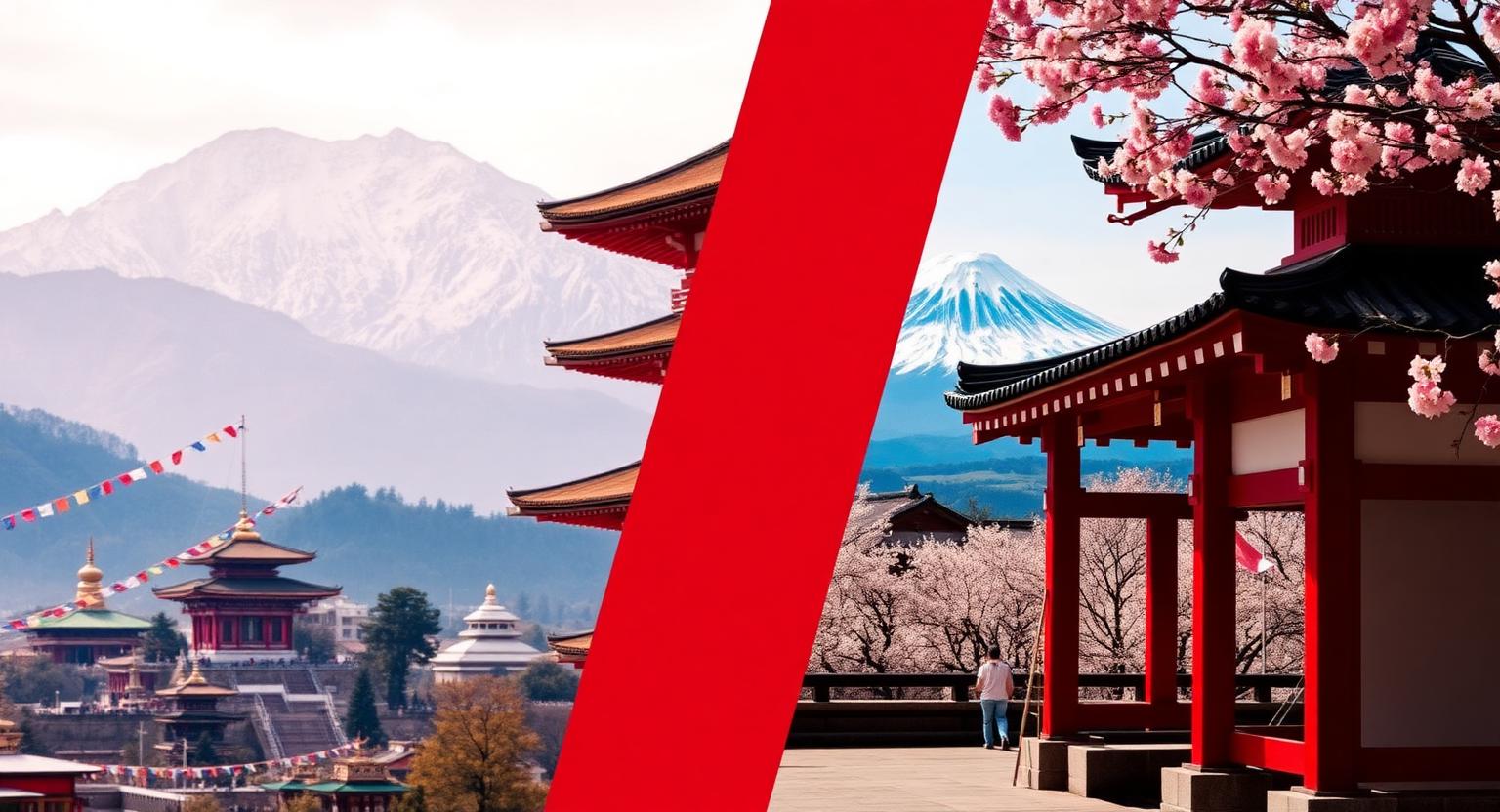 Cultural Differences: Nepal vs Japan